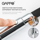 Смеситель с гибким изливом для кухни GAPPO G4398-15, черный/хром - изображение 4