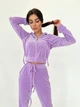 Женский костюм повседневный лиловый 42-44 с1528.590 - изображение 4