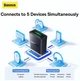 Безпроводной USB Bluetooth адаптер Baseus 5.3 для ПК (USB-BT-5.3-BA) - изображение 4