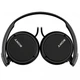 Навушники Sony MDR-ZX110 Black - зображення 1