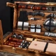 Преміальний набір шампурів у кейсі Blackwood Plus. Подарунок для сина + Гравіювання - зображення 5