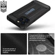 Чохол для смартфона ArmorStandart Panzer для Xiaomi Redmi 12C Black (ARM70789) - зображення 6