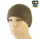 Шапка M-Tac Watch Cap Elite фліс (320г/м2) Dark Olive M - зображення 1