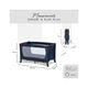 Детский манеж Hauck Dream N Play Plus (Navy/Aqua) (60366-6) - изображение 8