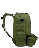 Рюкзак модульний Defense Pack Assembly 50L Olive з відстібними підсумками, з міцного матеріалу Nylon 600D - изображение 3