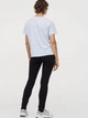 Джинсы Skinny женские H&M 0399087_черный_пуговица_10 W25L34 Черные (KAY2000000857749) - изображение 2