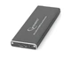 Зовнішня кишеня Gembird для підключення SSD M.2, USB 3.0, алюміній, Black (EE2280-U3C-01) - изображение 1