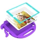 Протиударний дитячий чохол STR EVA для iPad Pro 10.5 (2017) восьминіг Purple - зображення 5