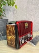 Радіоприймач Golon RX-455-S Solar портативна колонка, портативна акустика на сонячній батареї USB+TF Коричневий - зображення 3