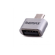 Перехідник REMAX Micro USB OTG RA-OTG 5V 2.1A silver - зображення 1
