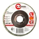 Диск шлифовальный лепестковый Intertool 125x22 мм, зерно K100 - изображение 1