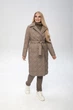 Пальто Miorichi Мира 52 Бежевий (01189-brown52) - изображение 4