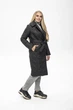 Пальто Miorichi Мира 46 Чорний (01189-black46) - изображение 4