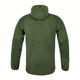 Куртка Helikon-Tex Alpha Hoodie - Grid Fleece, Olive green M/Regular (BL-ALH-FG-02) - зображення 3