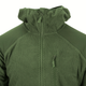 Куртка Helikon-Tex Alpha Hoodie - Grid Fleece, Olive green M/Regular (BL-ALH-FG-02) - зображення 8