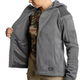 Куртка жіноча Helikon-Tex CUMULUS - Heavy Fleece, Shadow grey XL/Regular (BL-CBW-HF-35) - изображение 4