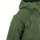 Куртка Helikon-Tex Alpha Hoodie - Grid Fleece, Olive green 2XL/Regular (BL-ALH-FG-02) - изображение 9