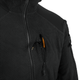 Куртка Helikon-Tex Alpha Hoodie - Grid Fleece, Black M/Regular (BL-ALH-FG-01) - изображение 7