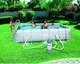 Бассейн каркасный BestWay 56442 404х201х100 см + песочный фильтр-насос + драбина - изображение 2