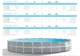 Бассейн каркасный Intex 26756 , 610 х 132 см + фильтр-насосом + лестница + тент + подстилка - изображение 3