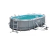 Басейн каркасний Bestway 56620 424х250х100 см + фільтр-насосом - зображення 1