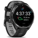 Смарт-часы Garmin Forerunner 965 Carbon Gray DLC Titanium Bezel with Black Case and Black/Powder Gray Silicone Band (010-02809-80) - изображение 2