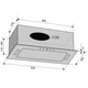 Вытяжка Ventolux PUNTO 52 X (700) PB PC - изображение 5