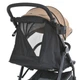 Коляска детская прогулочная VIVA Bambi M 5723 Beige, бежевая - изображение 4