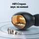 Бездротові Вакуумні Bluetooth навушники в кейсі Remax TWS-41 Чорні - зображення 3
