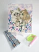 Алмазная мозаика детская Три котенка 21x25 см - изображение 2