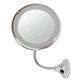 Дзеркало з підсвічуванням My Flexible Mirror косметологічне на гнучкій ніжці десятикратне збільшення 10Х (4804FLXMRR) TIN66 - зображення 1