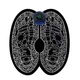 Масажний килимок EMS для ступнів та ніг автоматичний Foot Massager X-376 (X376MSMSG) TIN66 - зображення 1