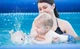 Игрушка для ванной Qinye Toys Большой Кит спрей светящийся с фонтаном 15 см Розовый (815QTTRNGRSHKC5) TIN66 - изображение 3