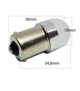 Світлодіодна лампа з цоколем 1 156 BA15s P21W 4SMD 2835 4W 12V Білий Avtoexpect (57401) - зображення 2