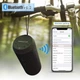Портативна бездротова Bluetooth колонка Hopestar P7 | 10W, Bluetooth, TWS, FM, MP3, AUX, Mic | Сірий - зображення 12
