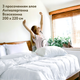 Всесезонное одеяло IDEIA Aloe Vera с пропиткой алоэ 200х220 см (8-13465) - изображение 1