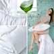 Всесезонное одеяло IDEIA Aloe Vera с пропиткой алоэ 200х220 см (8-13465) - изображение 5