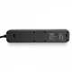 Мережевий подовжувач 3 м 3 гнізда з 2USB + USB-C заземленням і кнопкою VIDEX VF-PD33G2U1C-B - зображення 6
