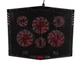 Охлаждающая подставка для ноутбука 17.3 дюймов 2E Gaming CPG005 6xFan RGB LED - изображение 3