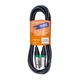 Микрофонный аудио кабель XLR Male — XLR Female Maximum Acoustics MICXX3 (Green) OFC 3m - изображение 2
