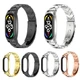 Ремінець MiJobs V-shape металевий для Xiaomi Mi Band 7 Deep Blue (mrk2530) - изображение 5