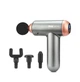 Портативний компактний ручний масажер пістолет Massage Gun DSP Encore PRO для спини і всього тіла 4 в 1 сірий - зображення 1