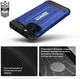 Чохол для смартфона ArmorStandart Panzer для Apple iPhone 13 Pro Dark Blue (ARM70820) - зображення 6