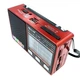 Радіоприймач Golon RX-8866 (USB+SD, ліхтарик) Red - зображення 2