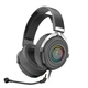 Гарнитура игровая Bloody G535Py (Black+Silver) с микрофоном, объемный звук, RGB подсветка, USB+3.5 jack - изображение 1