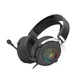 Гарнитура игровая Bloody G535Py (Black+Silver) с микрофоном, объемный звук, RGB подсветка, USB+3.5 jack - изображение 2