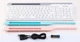 Клавіатура бездротова A4Tech FBK25 (White) Fstyler, (BT + 2.4 ГГц), з акумулятором, quiet key, колір білий - зображення 7