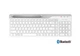 Клавіатура бездротова A4Tech FBK25 (White) Fstyler, (BT + 2.4 ГГц), з акумулятором, quiet key, колір білий - зображення 10