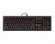 Механічна клавіатура A4Tech Bloody B800 NetBee , ігрова LK Blue, підсвічування Orange, USB - зображення 1