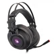 Гарнітура ігрова Bloody G525 (Black) з мікрофоном, 7.1 віртуальний звук, RGB, USB, чорна - зображення 2